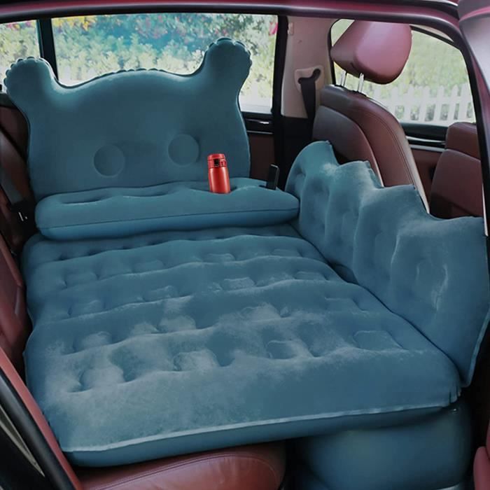 LIT GONFLABLE Matelas Gonflable Voiture SUV avec Pompe, Lit Gonflable de Voyage, Coussin de siège arrière de Voiture pour des 296