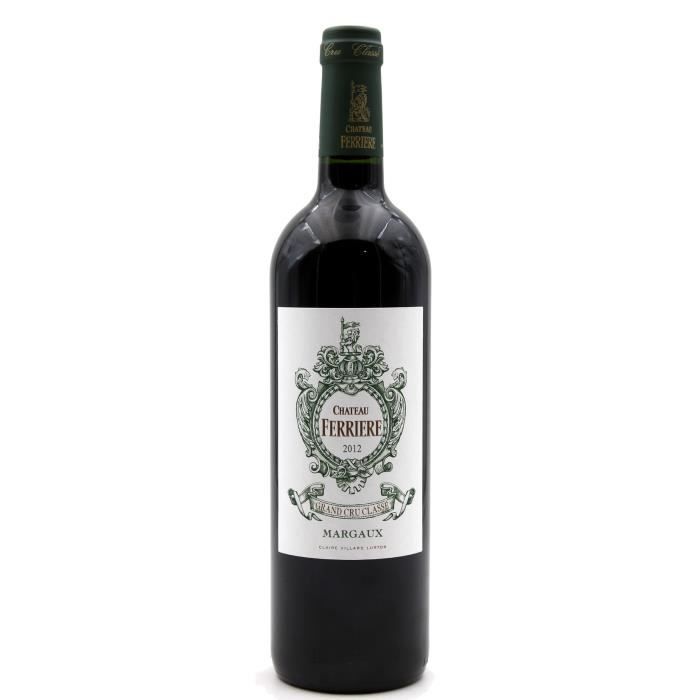 Château Férrière 2012 - Rouge - 75cl AOC Margaux