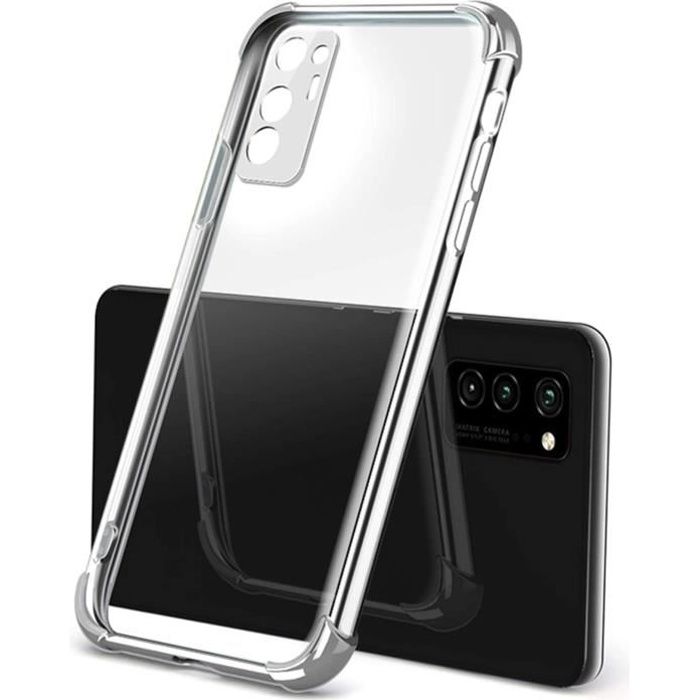 Coque pour Oppo Reno 4 Pro 5G , Coque Silicone Anti-Choc Anti-Rayure Gel Case - Transparent