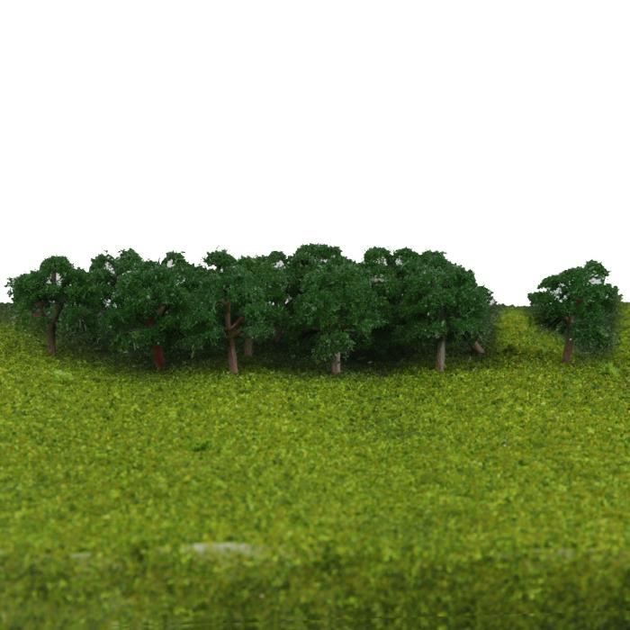 VEHICULE A CONSTRUIRE - ENGIN TERRESTRE A CONSTRUIRE Paysage Modèle arbres