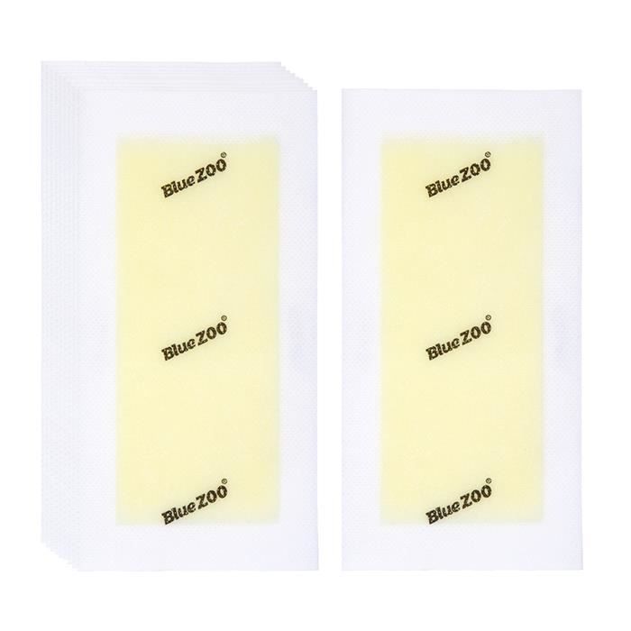 Bandes de cire pour Bras Jambes Aisselles Cheveux Sourcils Bikini et Épilation Brésilienne, Contient 10 Bandes, 20 Mon chéri