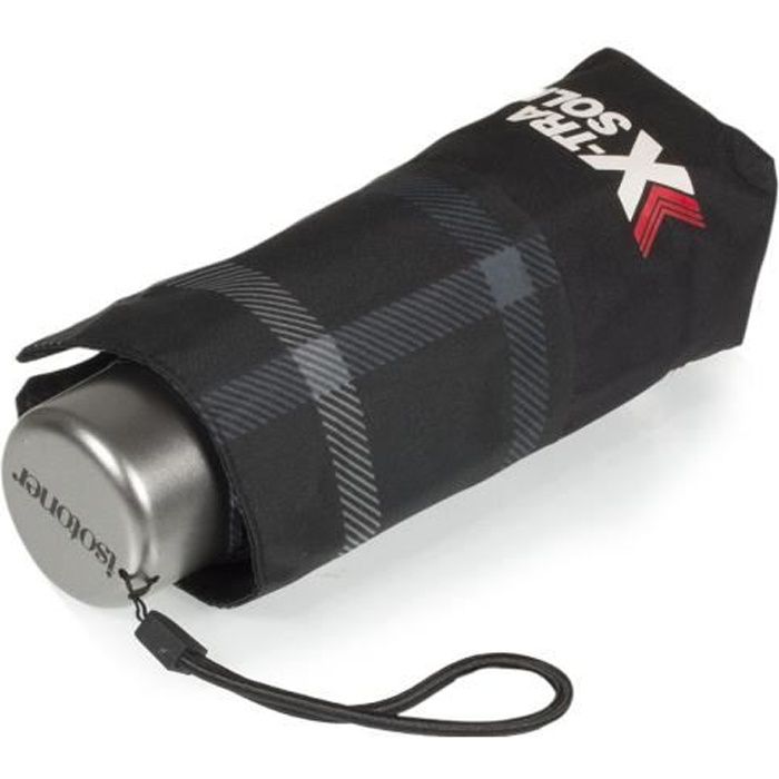 Isotoner Parapluie x-tra solide pliant carreaux homme femme