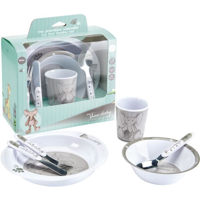 THERMOBABY COFFRET VAISSELLE MELAMINE SAVANE