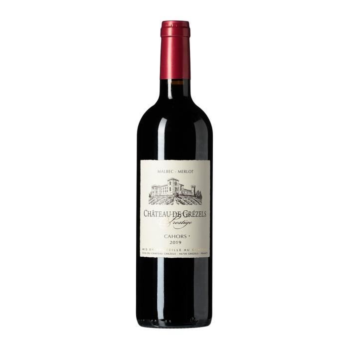 Château de Grezels 2014 Prestige Cahors - Vin rouge du Sud Ouest