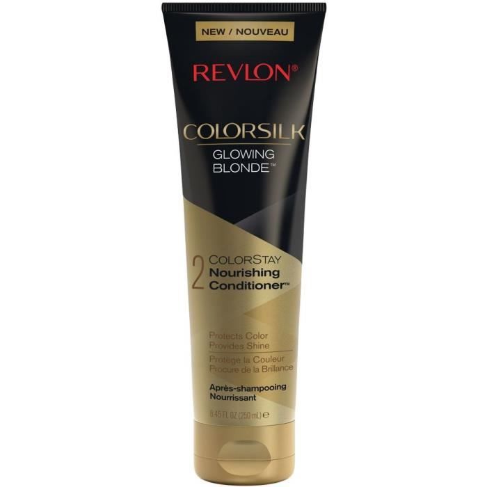 REVLON Après-shampoing nourrissant Colorsilk - Glowing Blonde - 250 ml