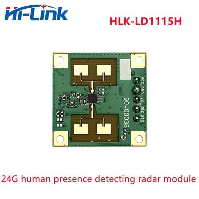 Module Radar LD2410C 24GHz - Détection Présence Humaine Jusqu'à 6m, Sorties UART/GPIO - Pour Domotique, Sécurité, éclairage Intelligent