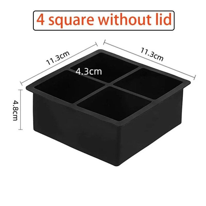 Moule Silicone 15 Cavités Cubes 3,5cm - Pour Chocolats, Glaçons, Truffes - Lot De 2