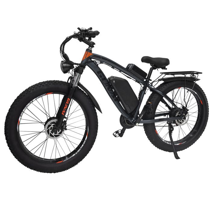 GUNAI GN88 Vélo électrique adulte 2000W double moteur vtt Fatbike 23Ah E-Bike