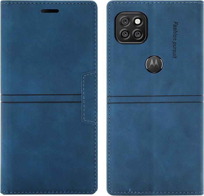 BLOTECH Portafoglio Flip per Motorola Moto G9 Power Custodia