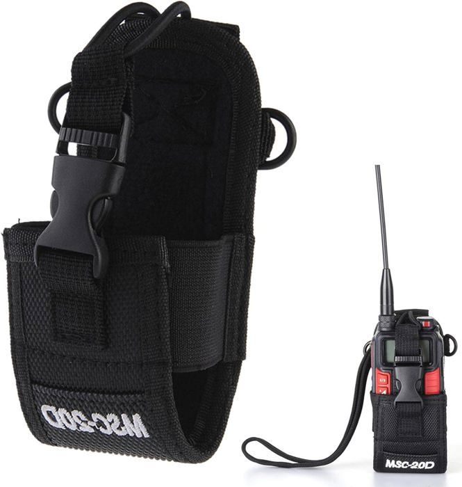 Étui Universel Pour Talkie-walkie - Housse En Nylon Avec Sangle Réglable - Pour Pompiers, Police, Sécurité