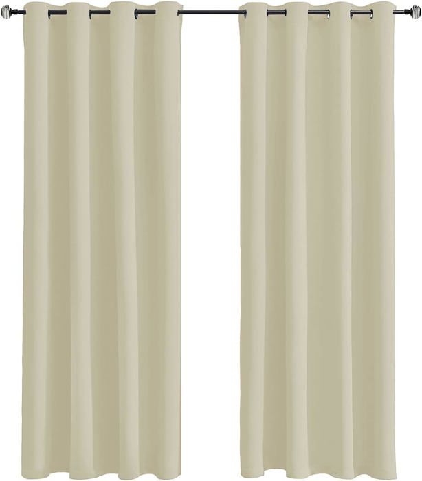 SunSmart Panneau De Rideau Occultant Avec œillets Amelia Et Top Curtain Panel Tdfm1017