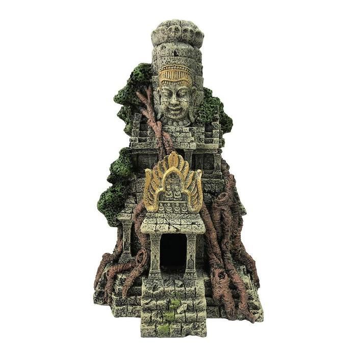Meilleurs prix pour Statue de Bouddha d'aquarium de décoration de temple d'Angkor