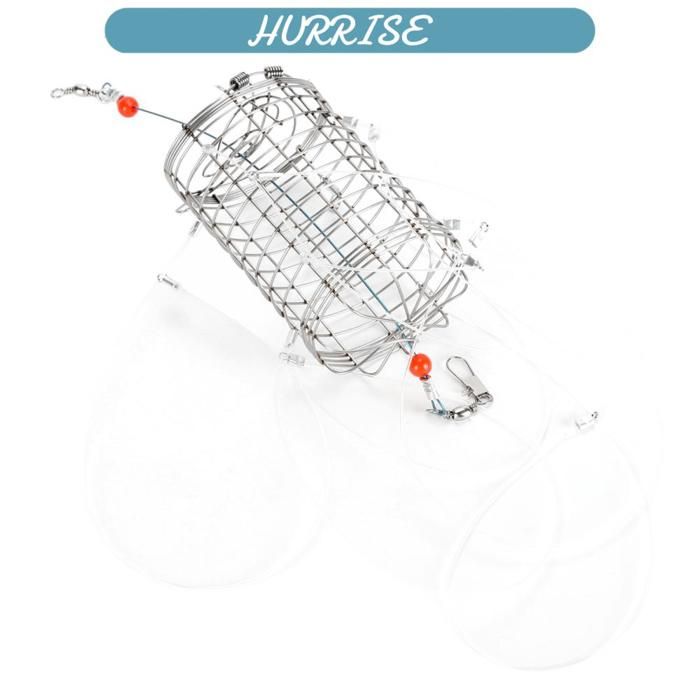 Amesor Piège à Crabe Boucles,Hameçon De Crabe À 8 Boucles