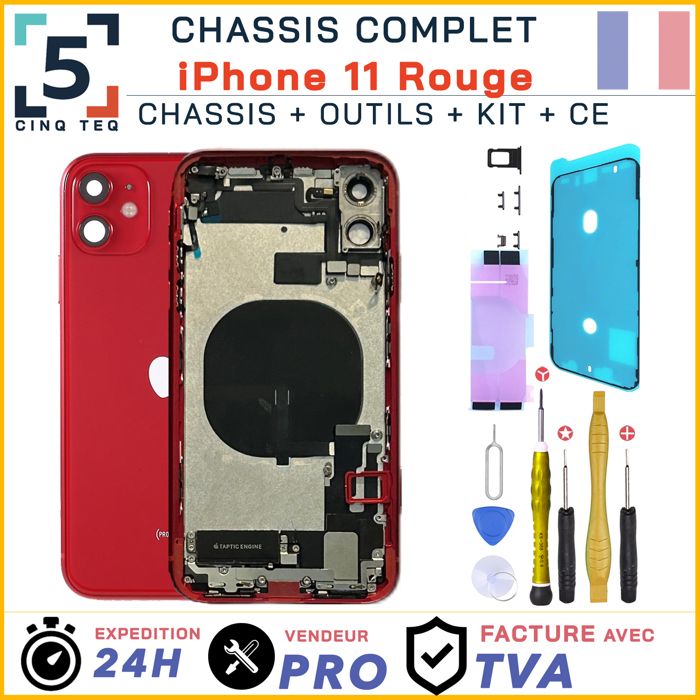 Châssis Complet Avec Connectique Batterie Et Caméra Pour IPhone 15 Pro Max - Occasion