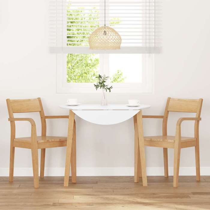 Chaises de salle à manger scandinaves - vidaxl - Lot de 2 - Bois massif - 51x57x80.5 cm - Brun