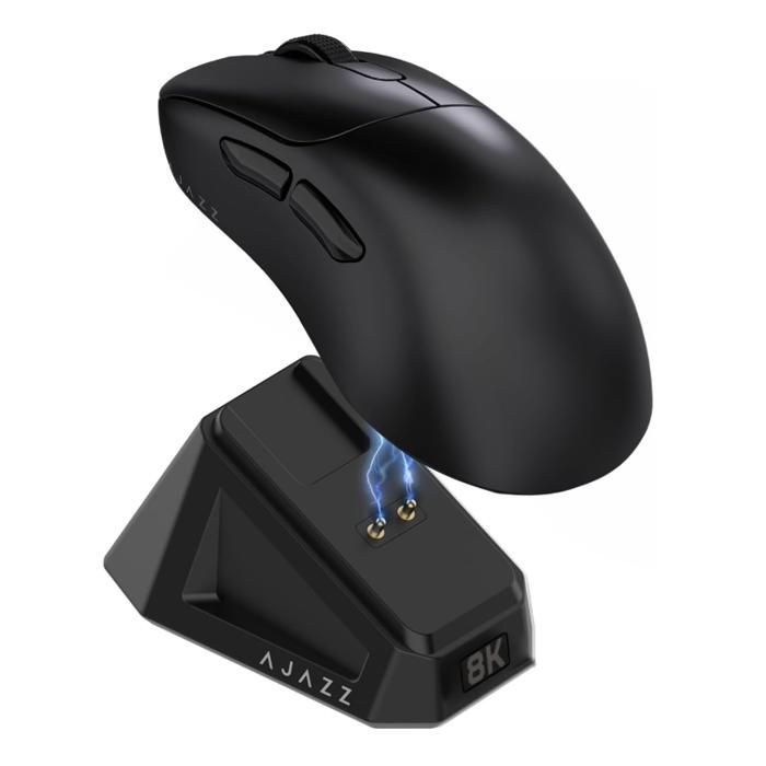 AJAZZ AJ179PRO PAW3395 Souris de jeu 26000 DPI 58G ultra-légère tri-mode (Noir)