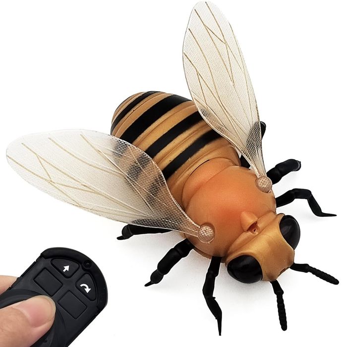 Jouet télécommandé 13x11x3 5 cm abeille animal - Onwind - artificiel télécommande électrique pile bouton animal interactif bionic