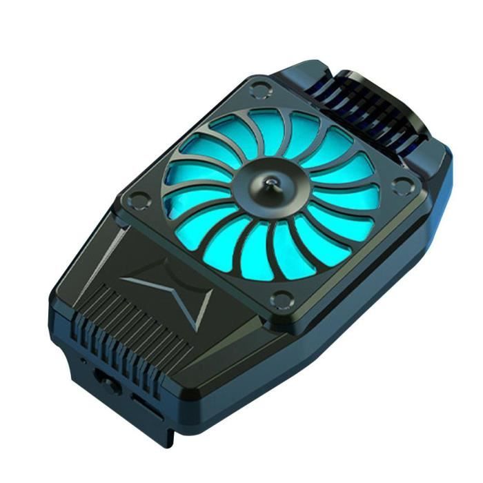 Ventilateur de refroidissement de téléphone portable noir, radiateurs
