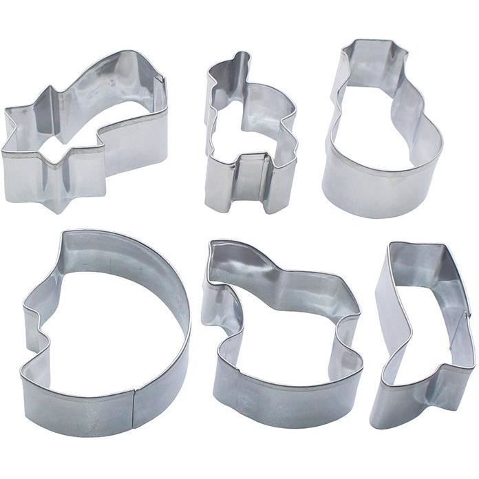 LIANRISES 12 Pièces Emporte Piece Noel Assortis, Découpoir