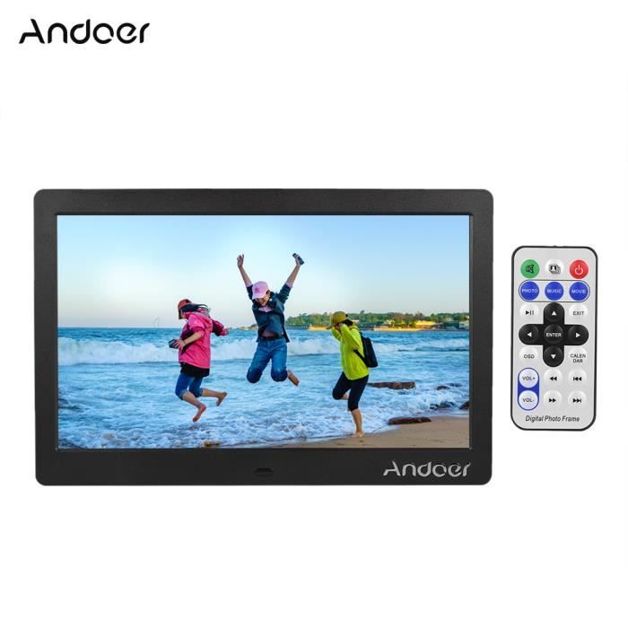 Andoer 15 Cadre Photo Numu00e9rique De Grand U00e9cran LED Album Desktop 1280 800 Hd 601864