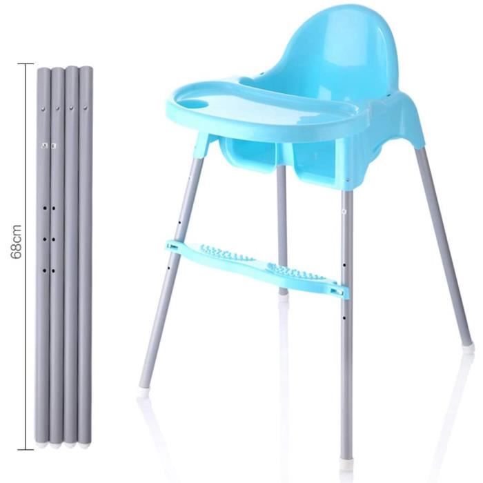 Chaise Haute Bebe Chaise Haute Evolutive Grand Tabouret Reglable Multi Couleur Portable Liudingding Color Blue Size Tele 4 Cdiscount Puericulture Eveil Bebe
