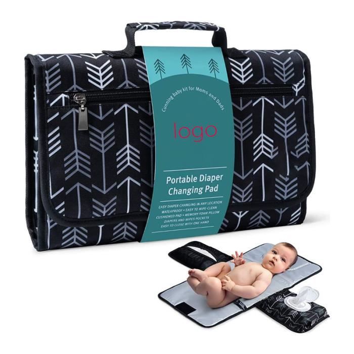 Matelas à Langer Portable HURRISE - Blanc - Mixte - Non-tissés - Bébé - 0 Mois - Naissance