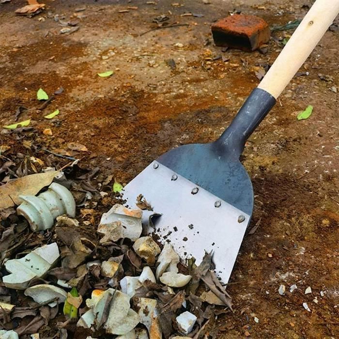 Pelle De Nettoyage De Jardin SPORTARC - Multifonction, Désherbage Rapide - Taille 30 Cm - Acier Au Manganèse