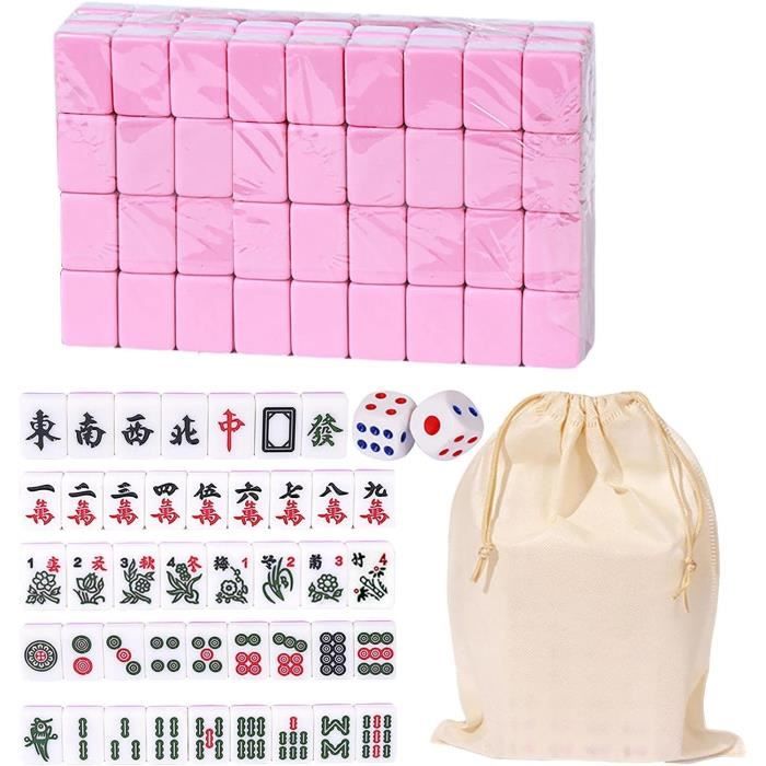Tuiles Mahjong | Mini Jeu De Société Traditionnel Chinois De Voyage