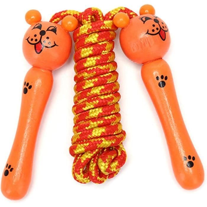 Corde à Sauter Licorne Réglable Pour Enfants 6-8 Ans - Poignée En Bois - Cadeau Fun Garçon Fille