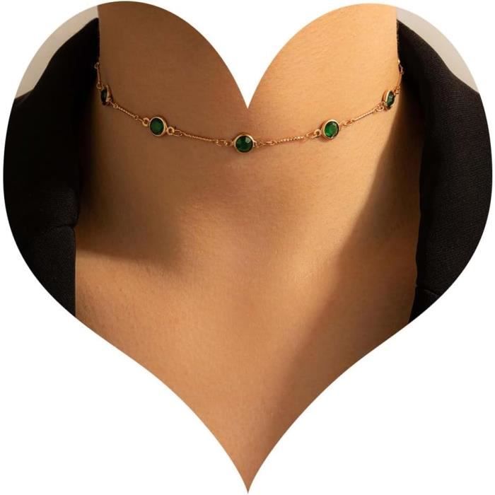 Collier femme ras du cou Cristal strass - Bijoux Femmes/Colliers