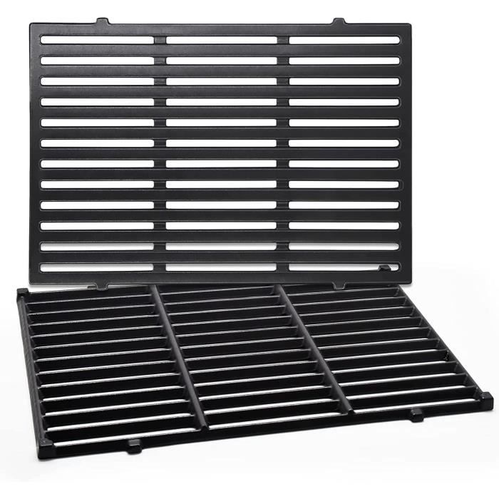 Grille De Cuisson Ronde En Fonte Émaillée – Pour Barbecue Charbon, Gaz – Diamètres 25 à 45 Cm – Surface Grande & Robuste