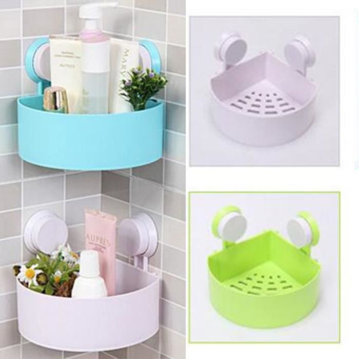A Zn0006 Pink Douche Etagere En Plastique Ventouse Salle De Bains
