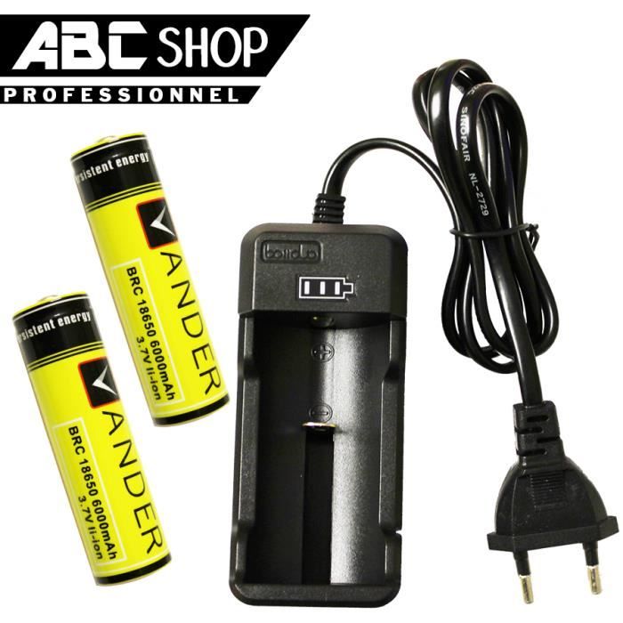 Succesvol Afbreken Medisch wangedrag 2 PILE ACCU BATTERIE RECHARGEABLE 18650 3.7V 6000mAh Li-ion + CHARGEUR " CHARGE RAPIDE " - Cdiscount Bricolage Succesvol Afbreken Medisch wangedrag 2 PILE ACCU BATTERIE RECHARGEABLE 18650 3.7V 6000mAh Li-ion + CHARGEUR " CHARGE RAPIDE " - Cdiscount Bricolage