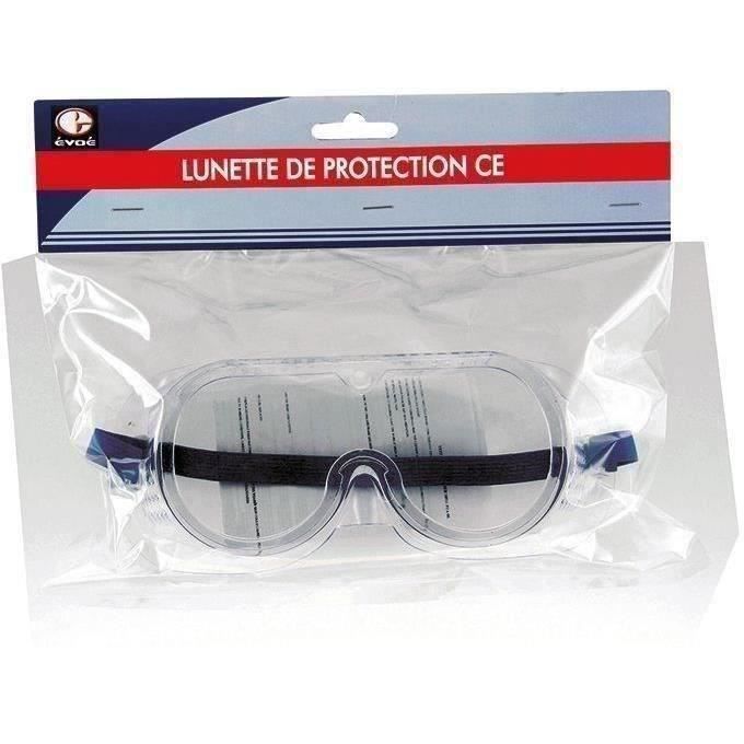 Lunette de protection - EVOE - Incolore - Polycarbonate - Mixte