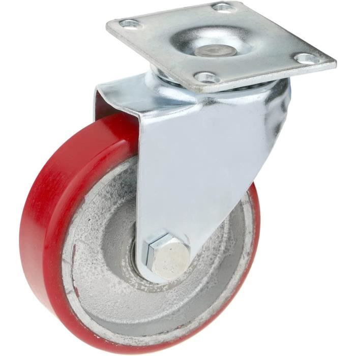 Primematik - Roue Pivotante Industrielle En Polyuréthane Et