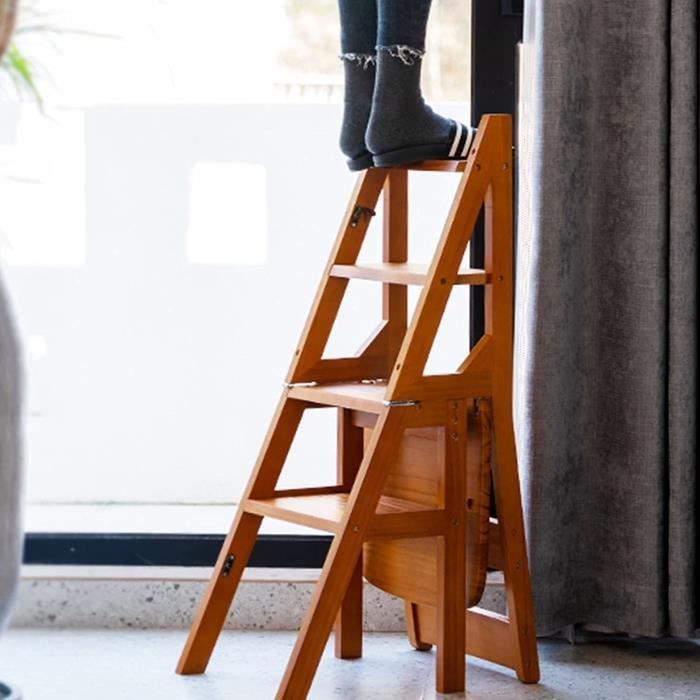 Ondis24 Hugo Escabeau pliable à 3 marches - Charge maximale