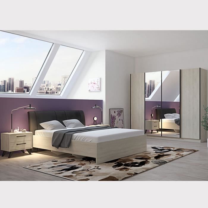 Chambre A Coucher Complete Moderne Couleur Bois Clair Anya Beige L 170 X P 221 2 X H 97 8 Cm Achat Vente Chambre Complete Chambre A Coucher Complete Soldes Sur Cdiscount Des Le 20 Janvier Cdiscount