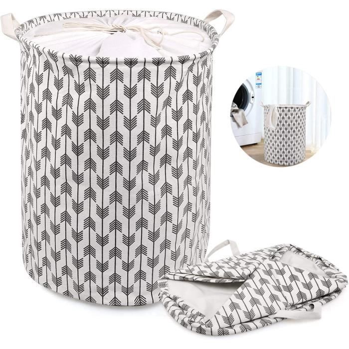 LessMo Trieuse De Rangement Pour Panier à Linge Avec Cordon De Serrage