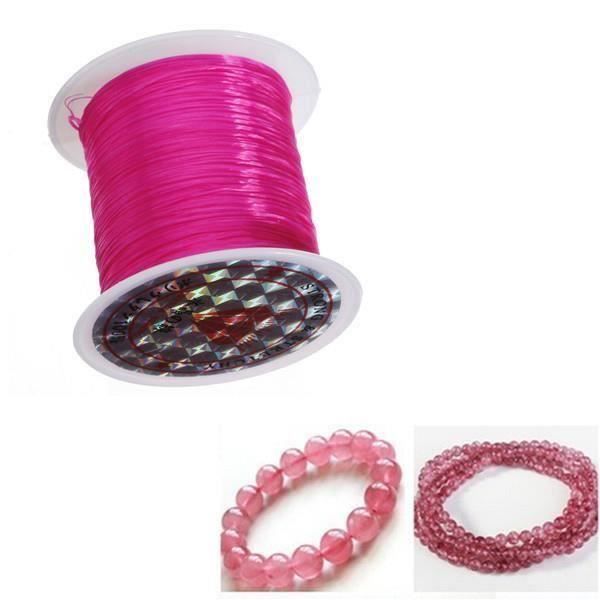 Bracelet élastique Cordon Cristal - Pour Faire Des Colliers, Bijoux DIY - Multicolore, Neuf Avec étiquettes