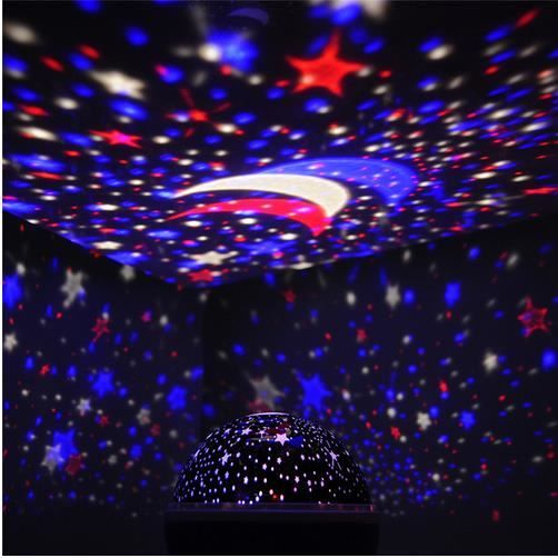 éclairage étoile De Lampe Led 360 Degrés Chambre Cosmos étoiles Projecteur Lumière De Nuit étoilé Lune Ciel Pour Enfant De Noël