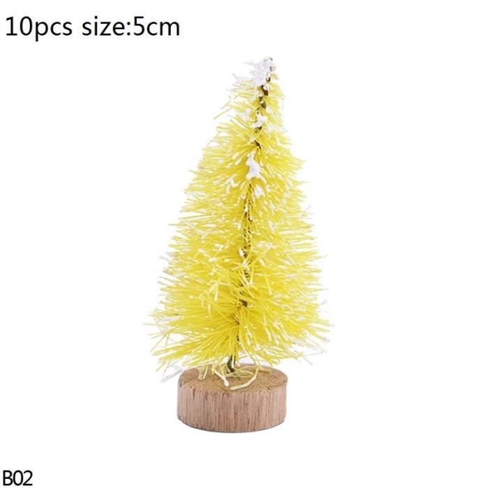 Sapin de Noël,Mini sapin de noël artificiel, imitation pin, Sisal