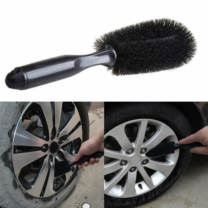 Brosse, Brosse De Nettoyage Des Pneus, Lavage De Voiture Éponge