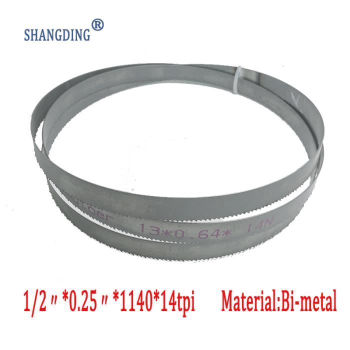 Lame Scie à Ruban Xcalibur 1425mm X 6.35mm - 14TPI - Pour Bois Et Plastique - Qualité Professionnelle