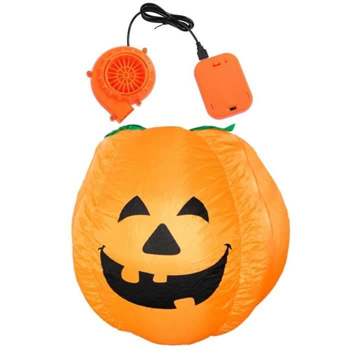 Costume De Citrouille Adulte Halloween Citrouille Cosplay Vêtements De Fête  Costume Gonflable De Citrouille Orange - Cdiscount Maison