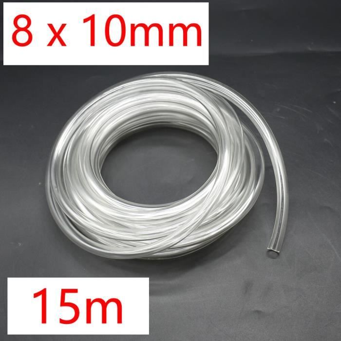 Tuyau Plat PVC 2 Pouces, 25 Mètres - Parfait Pour Pompe à Eau, Arrosage Et Usage Domestique