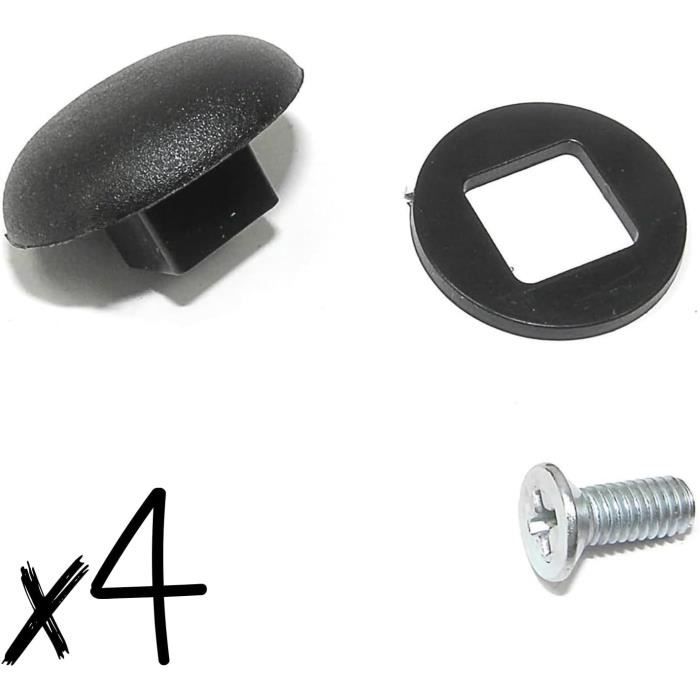 50 Clips Auto DONOONIS - Fixation Solide Pour Ailes Et Pare-boues | Compatible Peugeot, Citroën, Renault