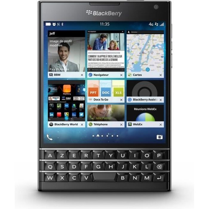 BlackBerry Passport - vue 2