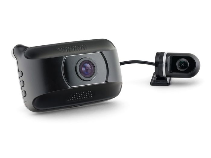 Dashcam - Caliber DVR225DUAL - 2 mégapixels 143 degrés G -Sensor 80 x 40 x 50 mm Noir