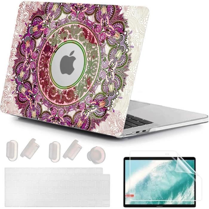 MOSISO Coque Compatible avec MacBook Air 13 Pouces M5 M4 M3