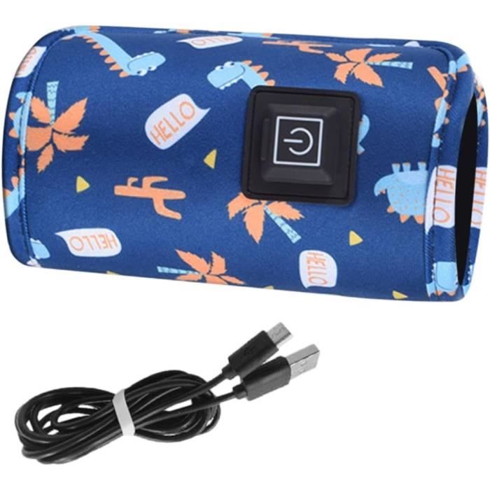 Poche De Transport Pour Biberon TOYANDONA - 20x12x1cm - Gris - Portable Pour Poussette Ou Sac à Langer